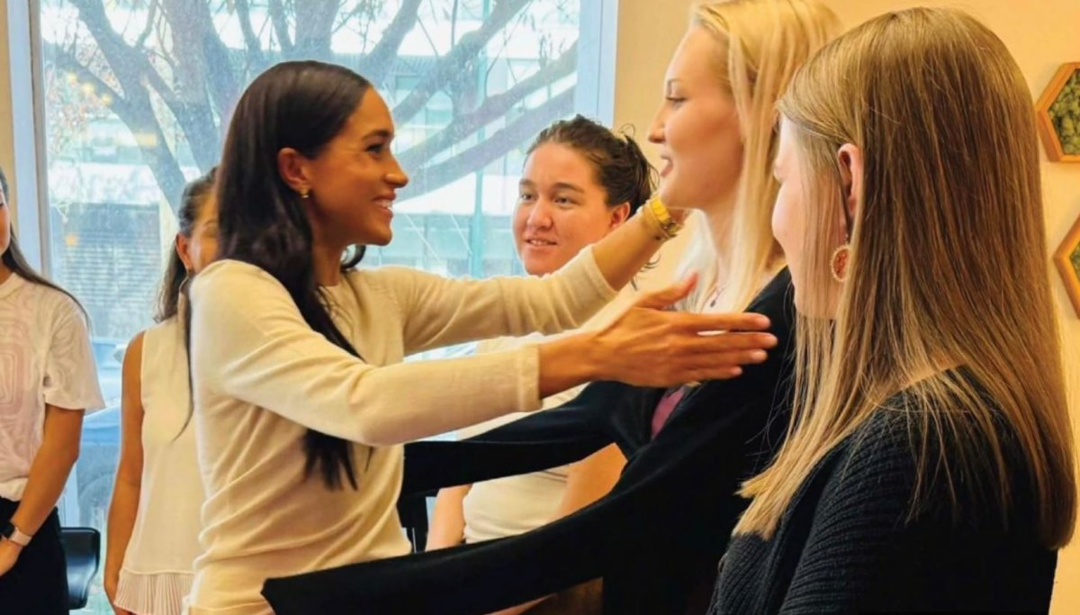 The Duchess of Sussex Meghan Markle visited a Vancouver charity.
