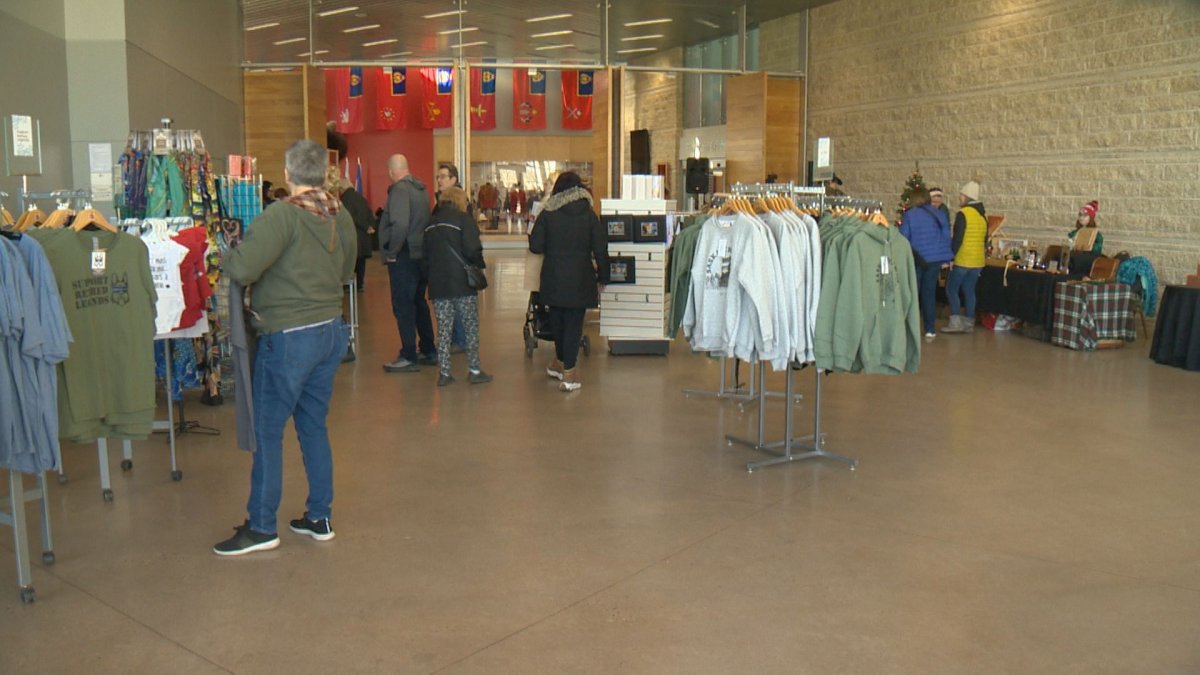 The first Mistletoe Market in Regina was held at the RCMP Heritage Centre.