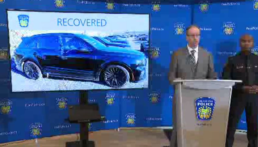 Investigators hold a press conference on Project Memphis on Nov. 29, 2023.