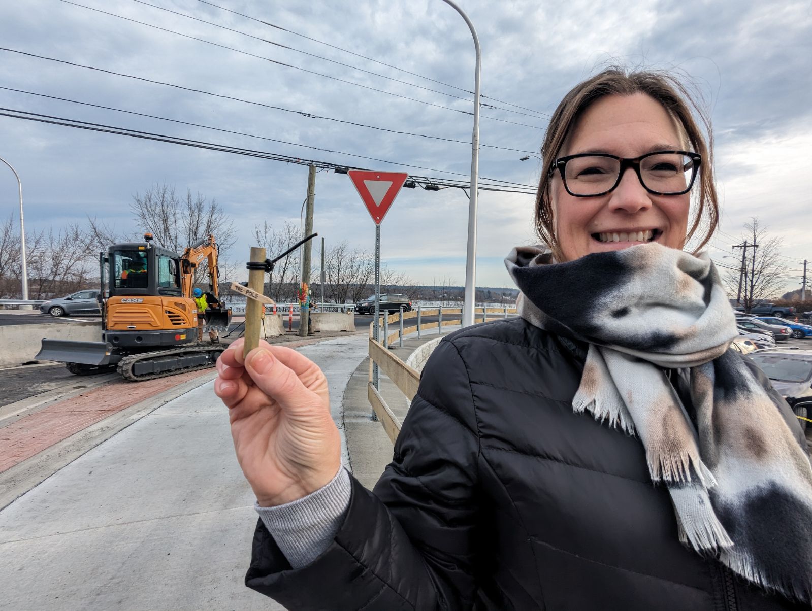 Fredericton Woman Offering Christmas Ornaments Of The Pole New   Pole 