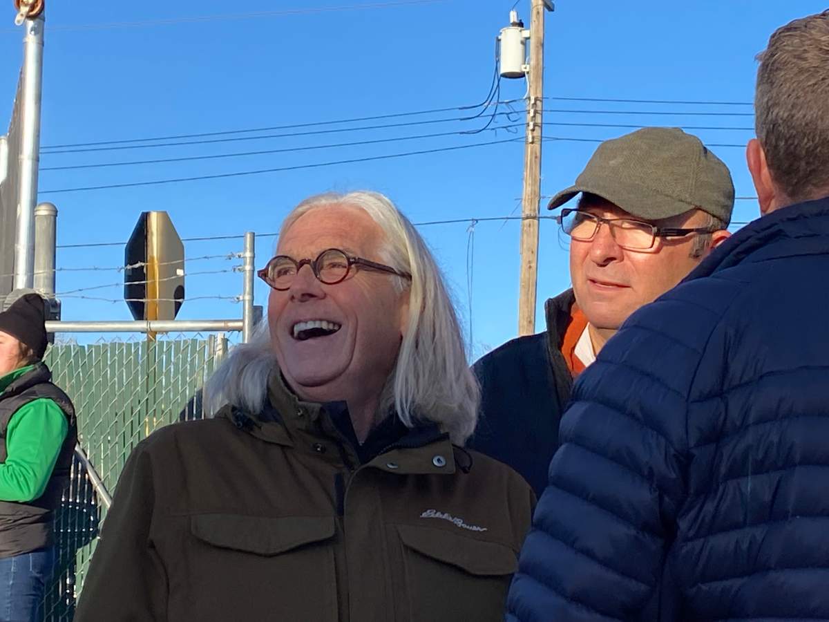 Ramsay resident looks on as plant is demolished