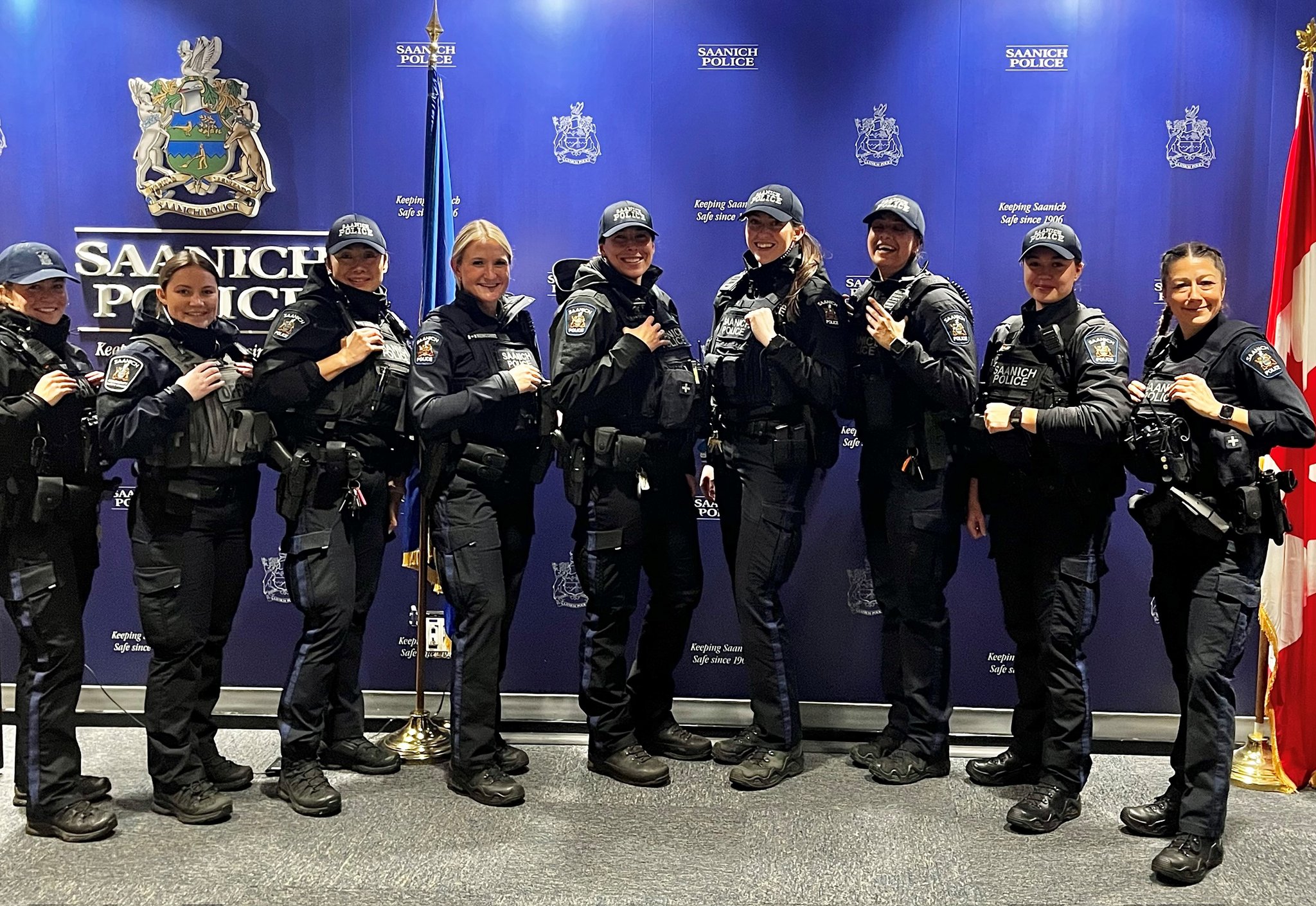 Saanich police deploy all-female constable team