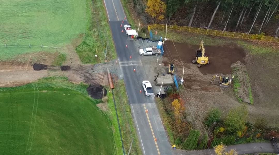 ‘I want some reassurance’: 6th sinkhole hits Langley property near TMX pipeline construction