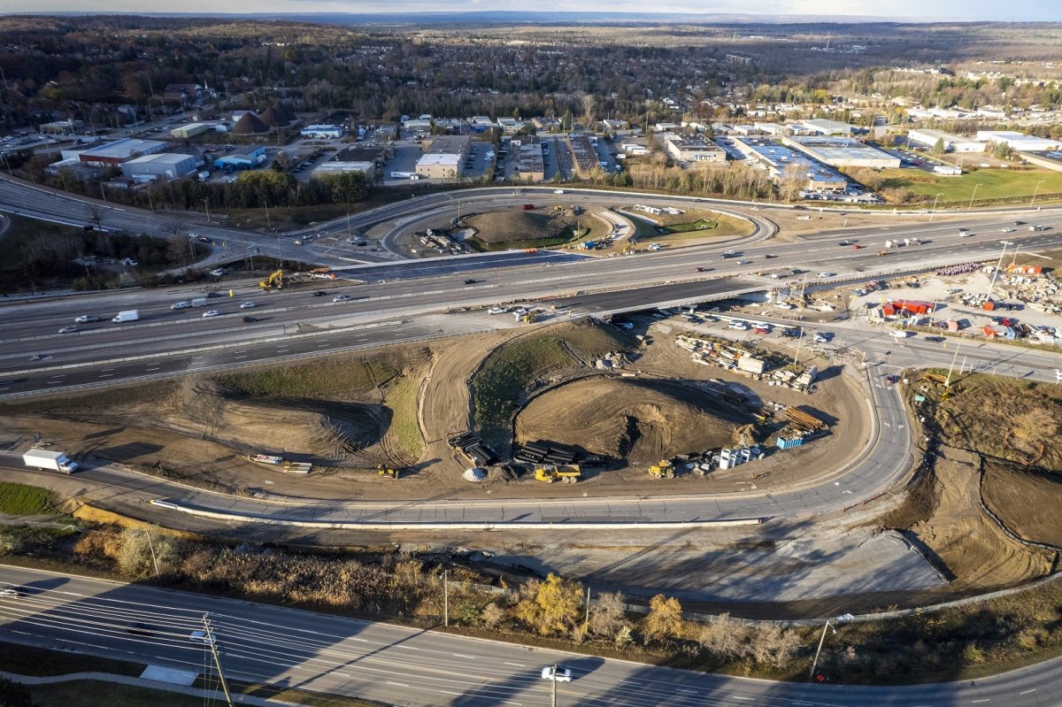  Essa Road interchange and Highway 400 overpass replacement project.