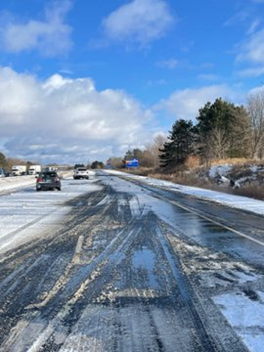 OPP Highway Safety Division are investigating multiple crashes on Highway 403, and say eastbound lanes are closed. Westbound lanes will be closed periodically to remove vehicles.