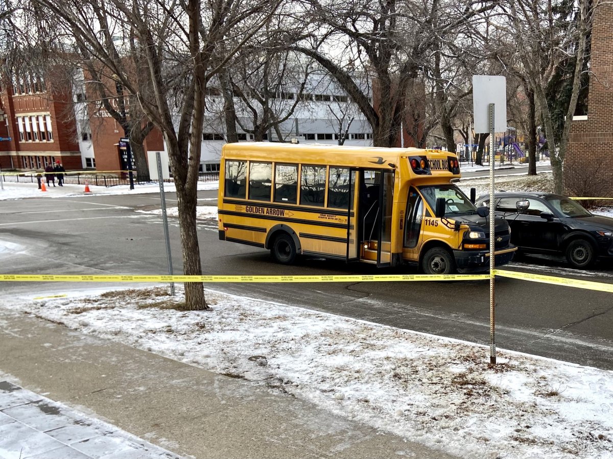 Pedestrian seriously injured after being struck by Edmonton school bus ...