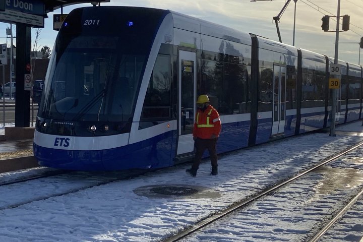Pedestrian hit by train on new Edmonton LRT line near Bonnie Doon