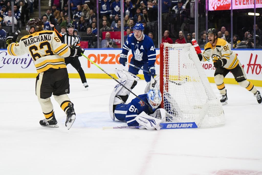 Marchand Scores Winner, Bruins Beat Leafs In OT | Globalnews.ca