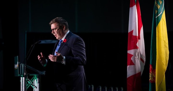 Sask. Премиерът Скот Моу нарича новото ограничение на канадските емисии на нефт и газ „бреме“