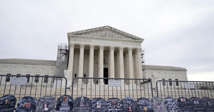 U S Съдиите от Върховния съд в понеделник се бореха дали