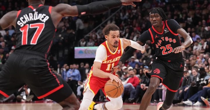 Trae Young leads Hawks past Raptors 125-104