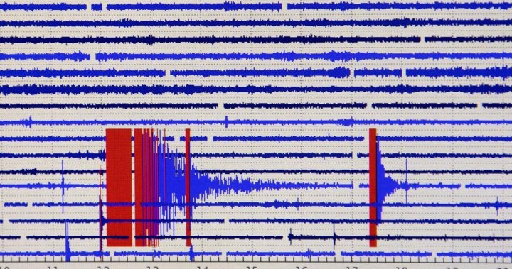 Земетресение в пр.н.е. усетено от остров Ванкувър до Келоуна