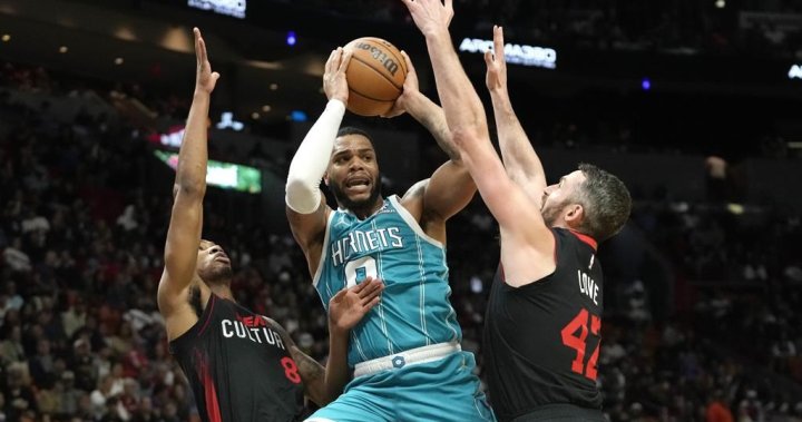 Hornets’ Miles Bridges denied access to Canada for NBA game due to legal problems, AP source says