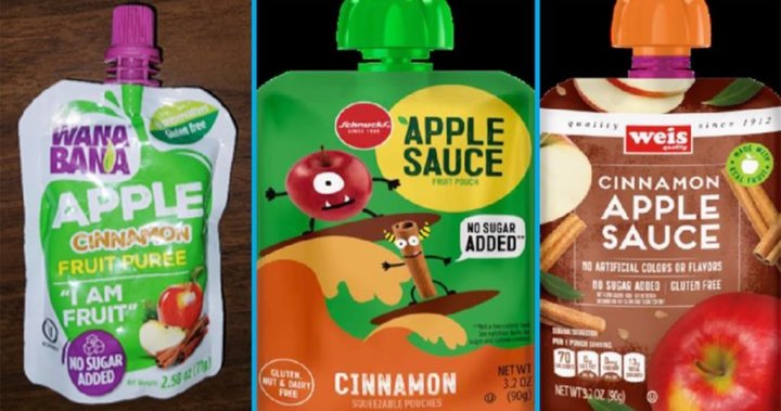 Manitoba Health издава предупреждение за изтеглени в САЩ пакети за закуски с канела и ябълка