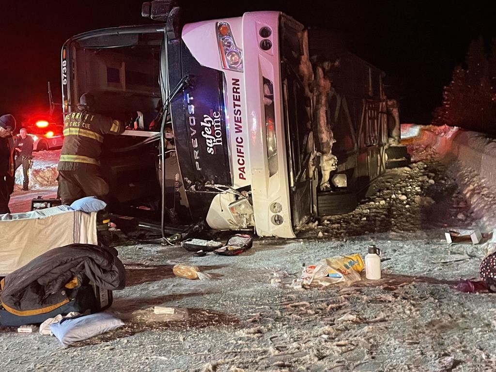 No charges to be laid in fatal B.C. Christmas Eve bus crash