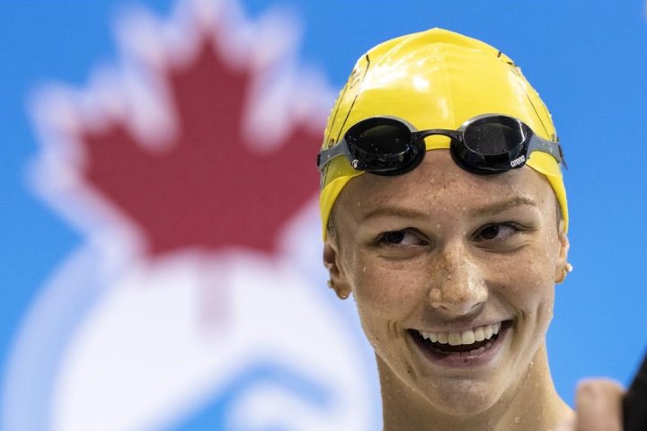17-year-old swimmer Summer McIntosh named Canadian Press female athlete of the year