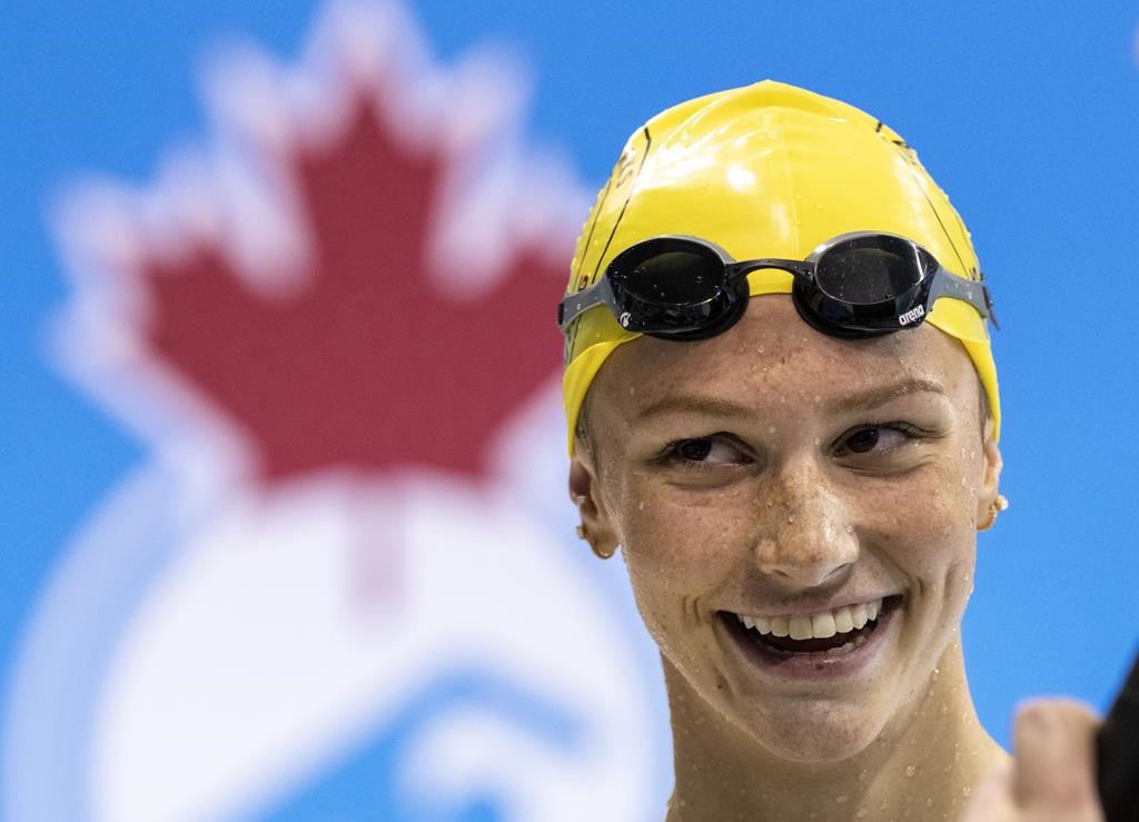 17-year-old swimmer Summer McIntosh named Canadian Press female athlete of the year