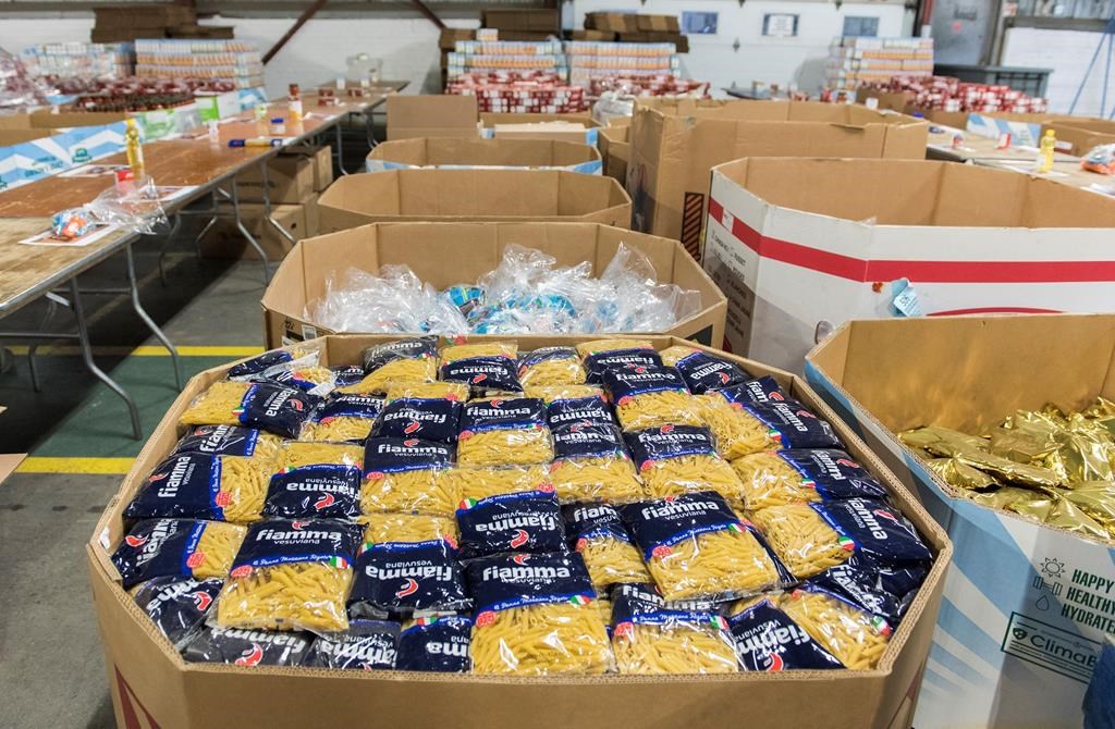 Canadian food banks strained during holidays this year amid rising demand