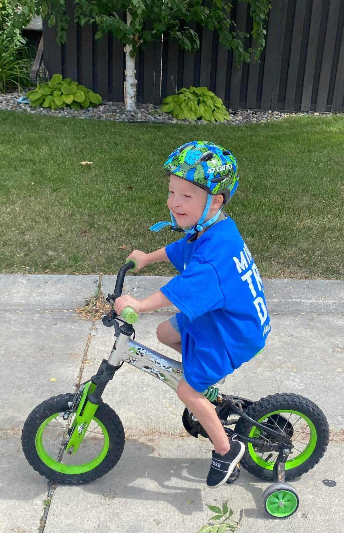 Jaxon is now a happy and healthy 6-year-old boy