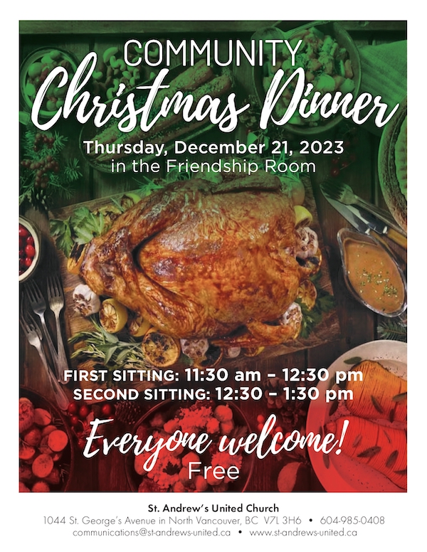 Community Christmas Dinner GlobalNews Events