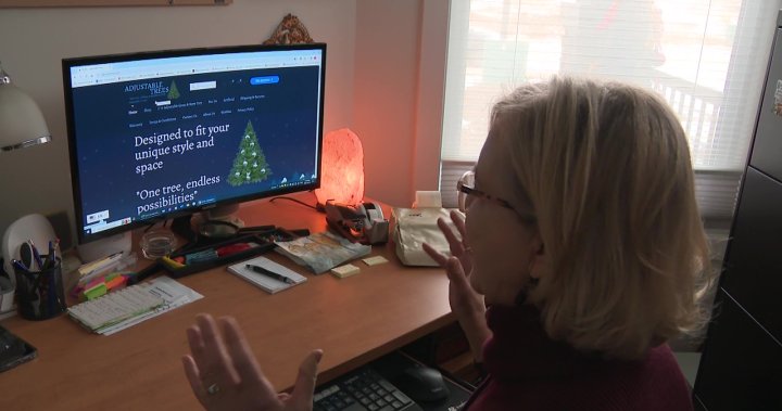 Жена от Алберта предупреждава другите, след като е била измамена онлайн за коледна елха за $1500