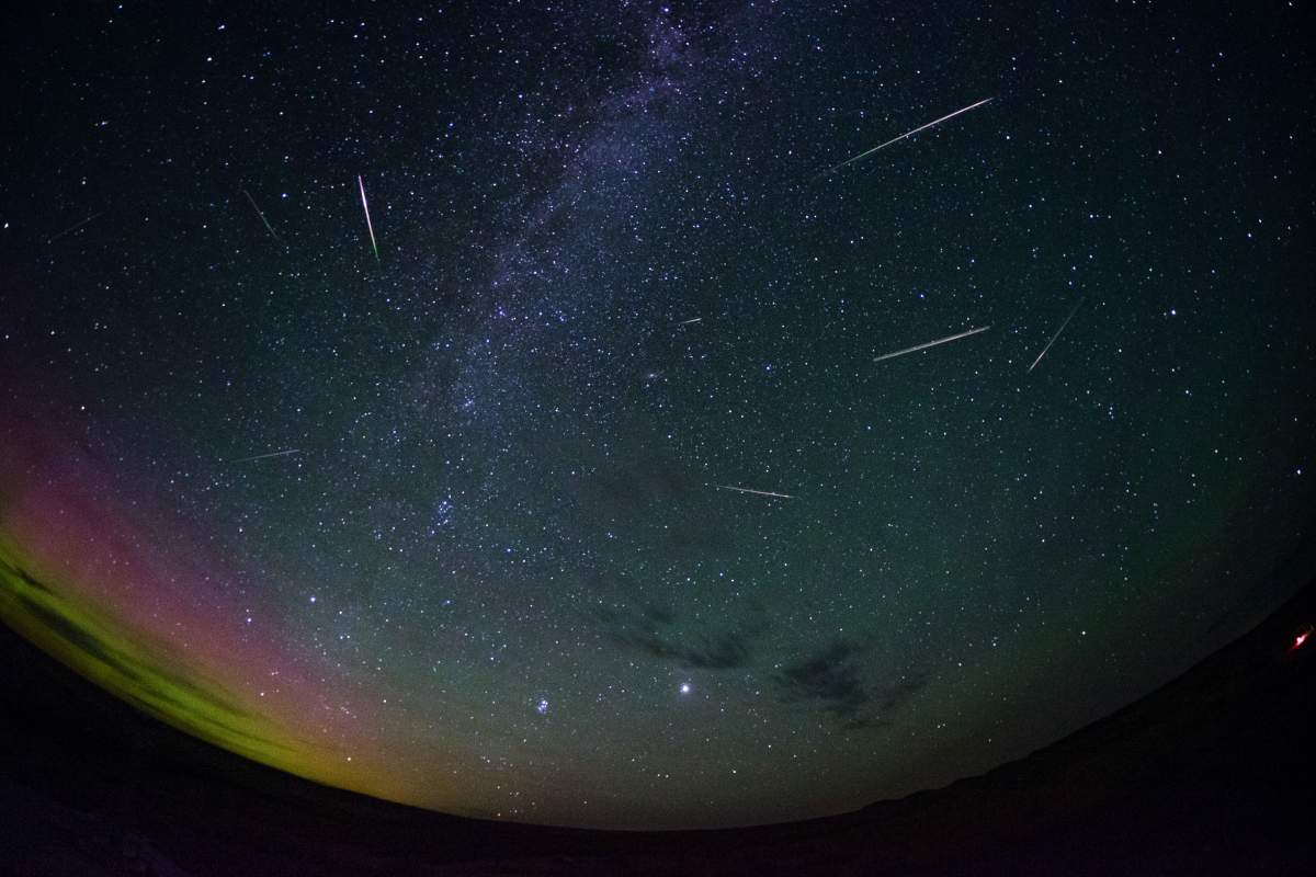 Some past meteor events captured by Living Sky Guy Tim Yaworski. Yaworski will be on hand for the Meewasin Valley Authority event to talk about the Geminids meteor shower and photographing the night sky.
