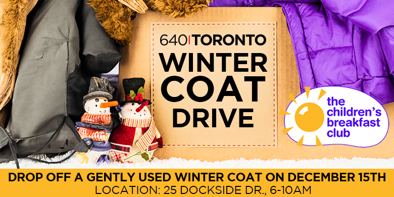640 Toronto’s Inaugural Coat Drive for The Children’s Breakfast Club - image
