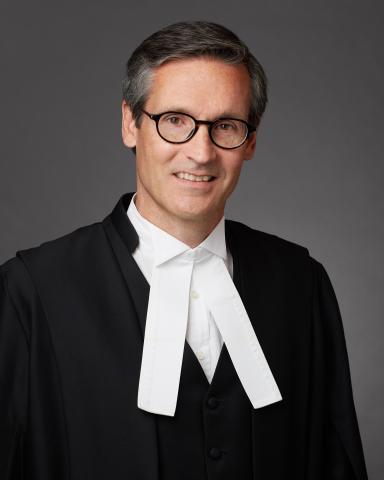 New Chief Justice of British Columbia Leonard Marchand.