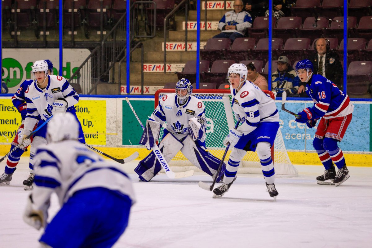 The Penticton Vees posted their 17th win in 22 games this season with a 4-0 victory over Prince George on Friday night.