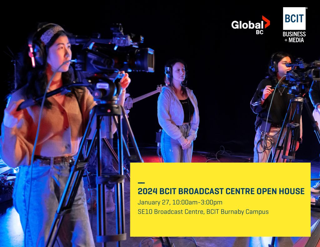 Global BC sponsors BCIT Broadcast Centre Open House 2025 GlobalNews