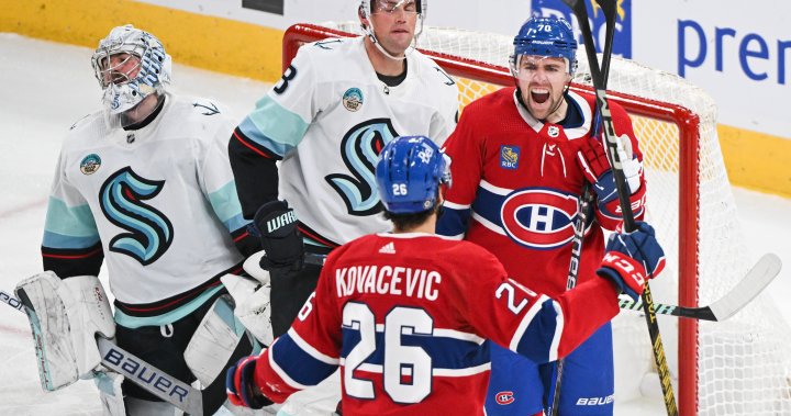 Call of the Wilde: Montreal Canadiens спорят със Seattle Kraken, победиха с 4-2
