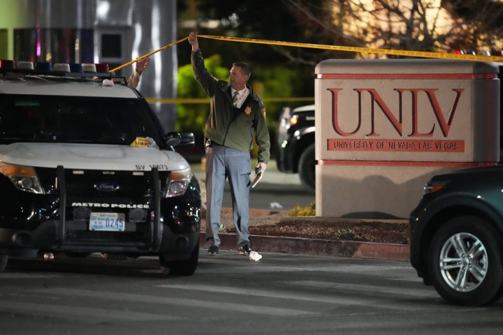 Las Vegas police say UNLV shooting suspect had target list, eyed other schools