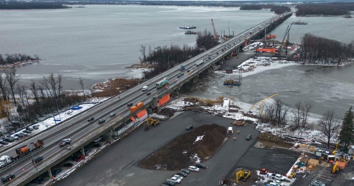 Мостът Île-aux-Tourtes ще бъде забранен за трафик този уикенд