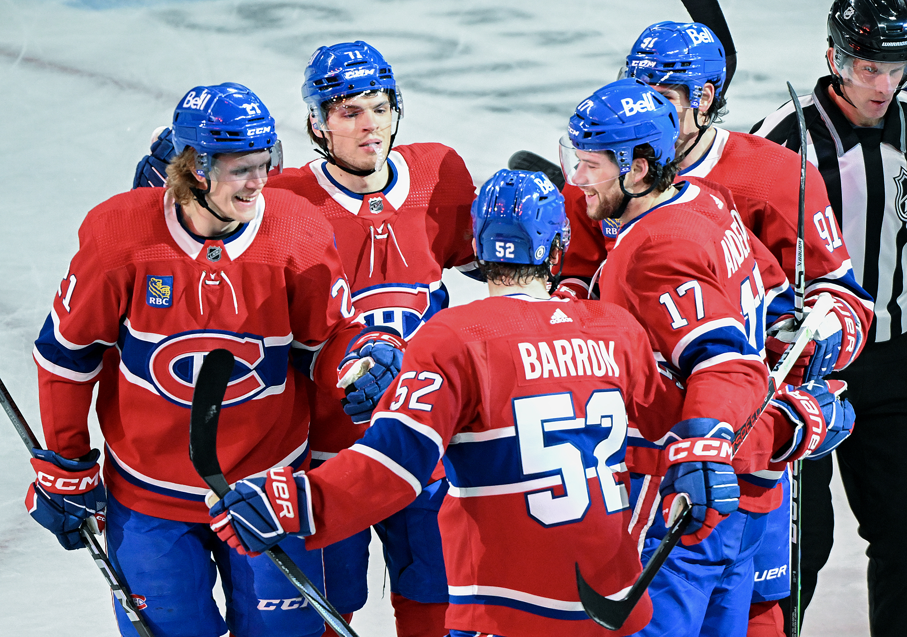 Тази вечер беше последният мач за Монреал Канадиенс преди седем