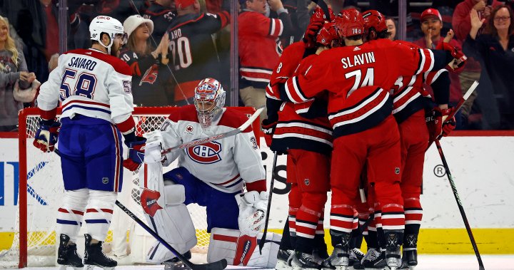 Call of the Wilde: Montreal Canadiens fall to the Carolina Hurricanes 5-3