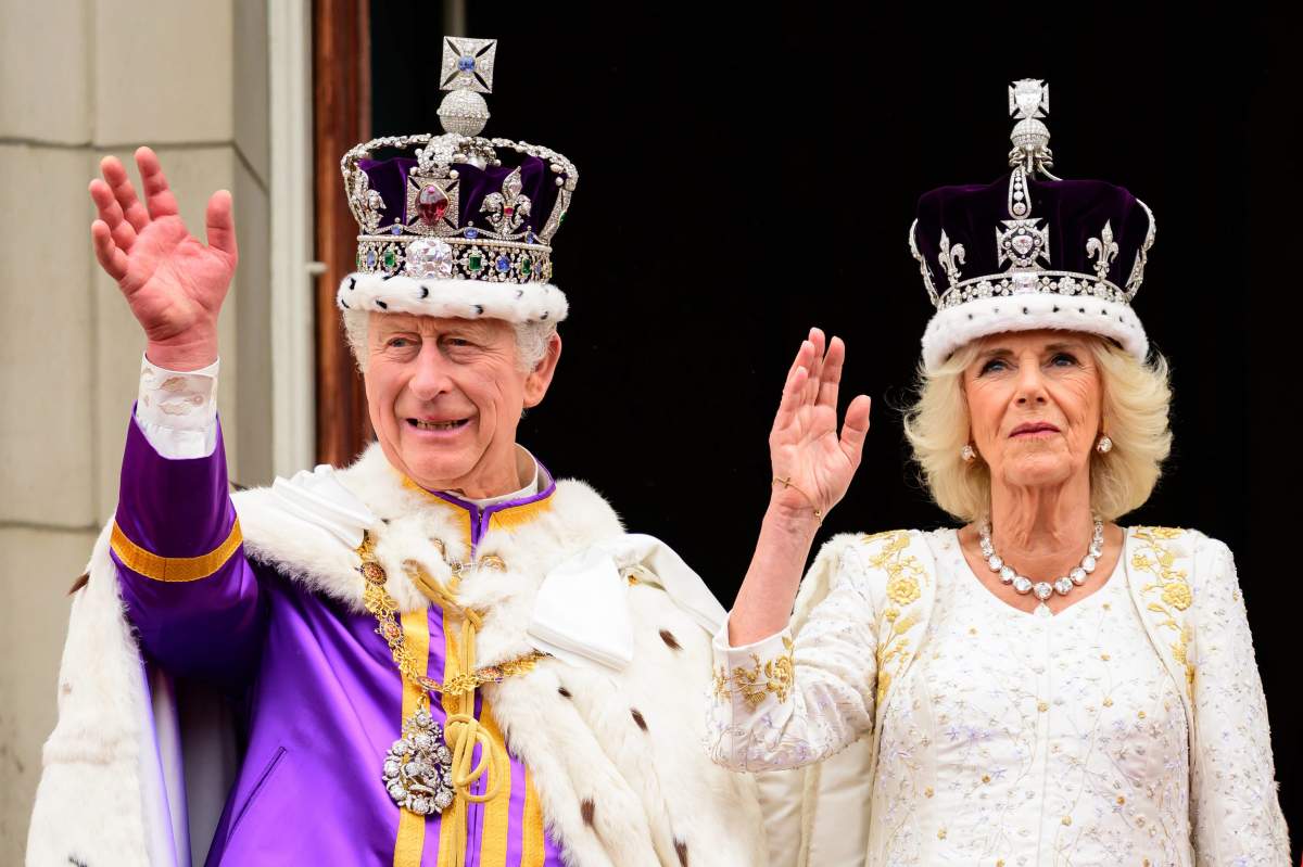 File photo dated 06/05/23 of King Charles III and Queen Camilla on the balcony of Buckingham Palace following the coronation of King Charles III and Queen Camilla at Westminster Abbey, London. A prime minister battling to turn round his party’s fortunes in the polls, economic gloom, industrial strife and a growing rift between the Sussexes and working royals have all characterised 2023. Issue date: Thursday December 14, 2023.