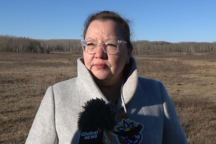 AFN Chief Cindy Woodhouse visits Poundmaker First Nation