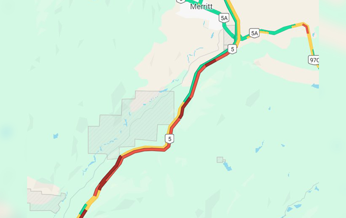 Пътни произшествия затвориха магистрала Кокихала и в двете посоки Според DriveBC