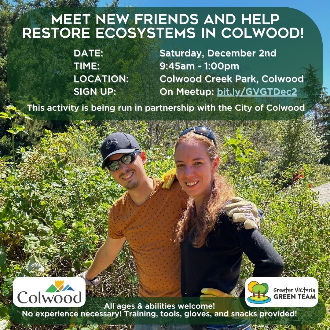 Meet New Friends & Help Restore Ecosystems at Colwood Creek Park! - image