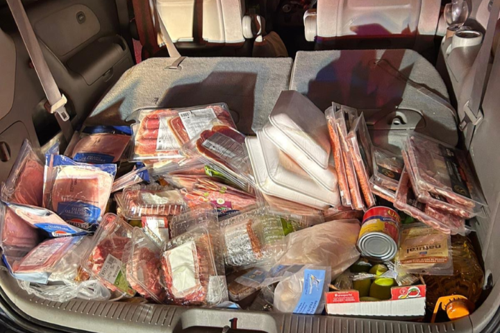 2 charged after OPP discovers vehicle filled with stolen items, including deli meat