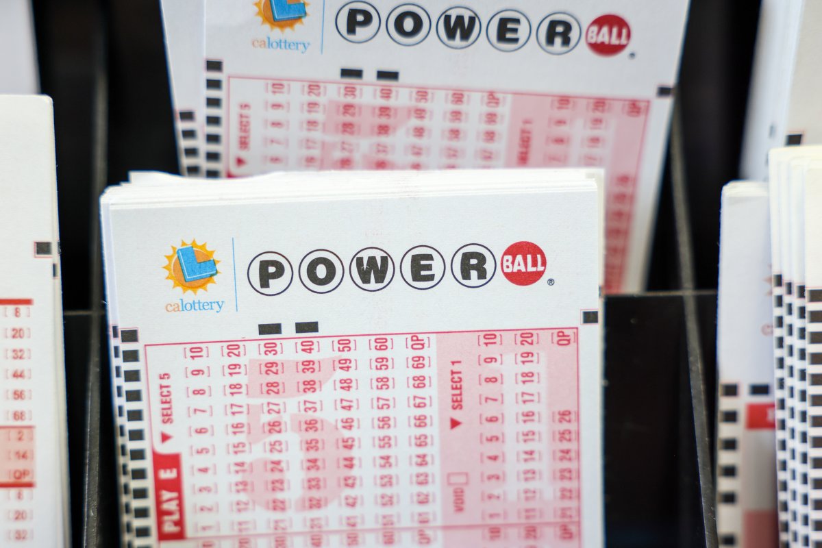 A Powerball ticket.