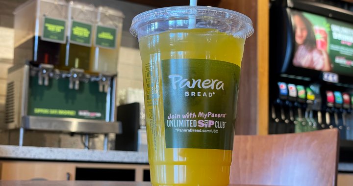 Panera to remove ‘Charged Sips’ drink from Canada amid wrongful death lawsuits – National