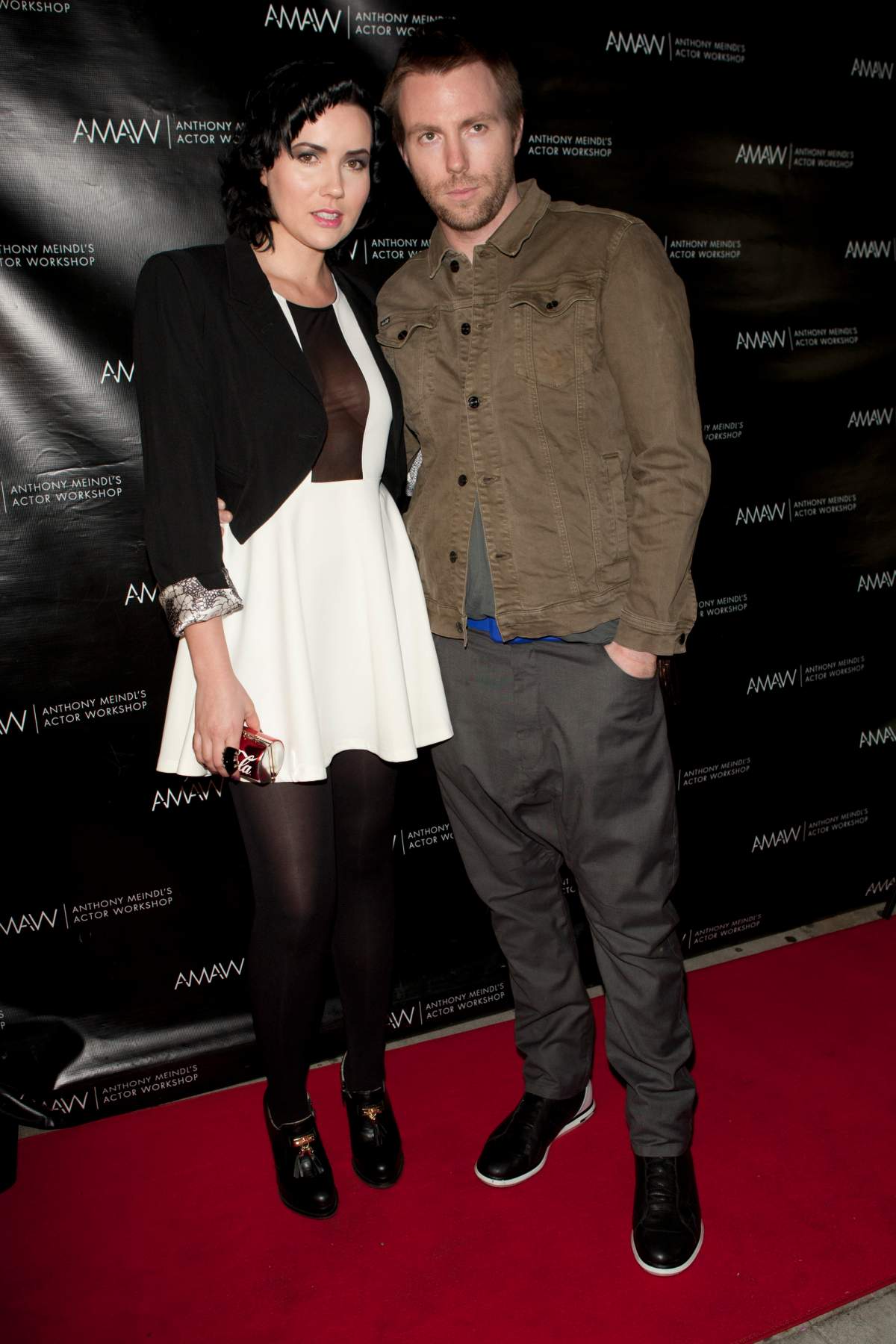 Marieangela King and Elijah Blue Allman.