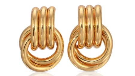 Heaven Mayhem small knot earrings