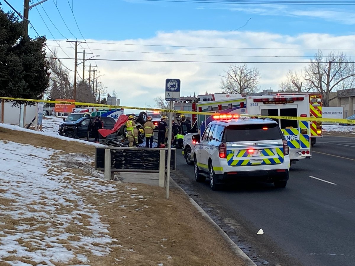 Senior Killed In Northeast Calgary Crash That Temporarily Closed Section Of 19th Street 1155