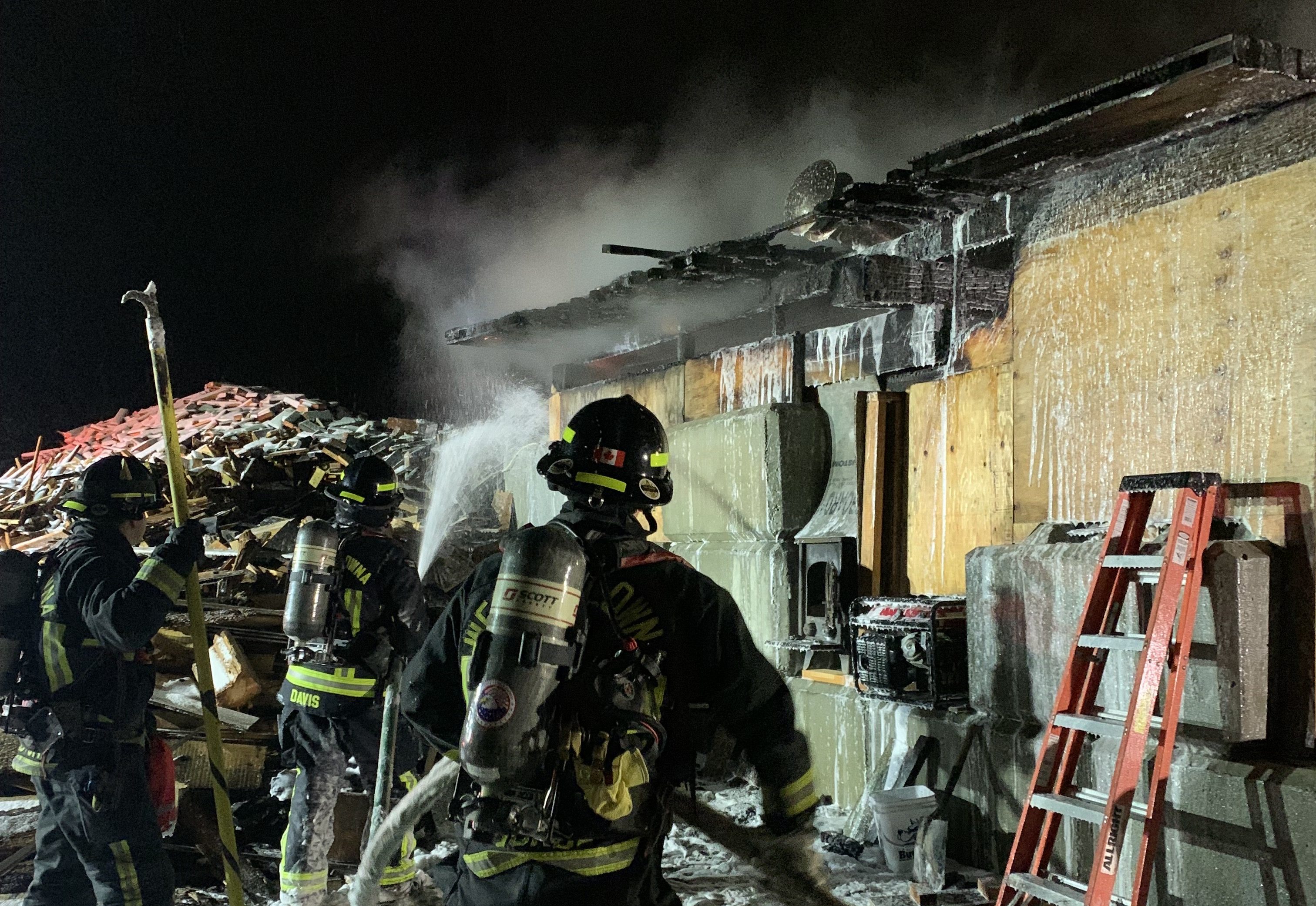 Fire Crews In West Kelowna, B.C., Make Quick Work Of Dousing Structure ...