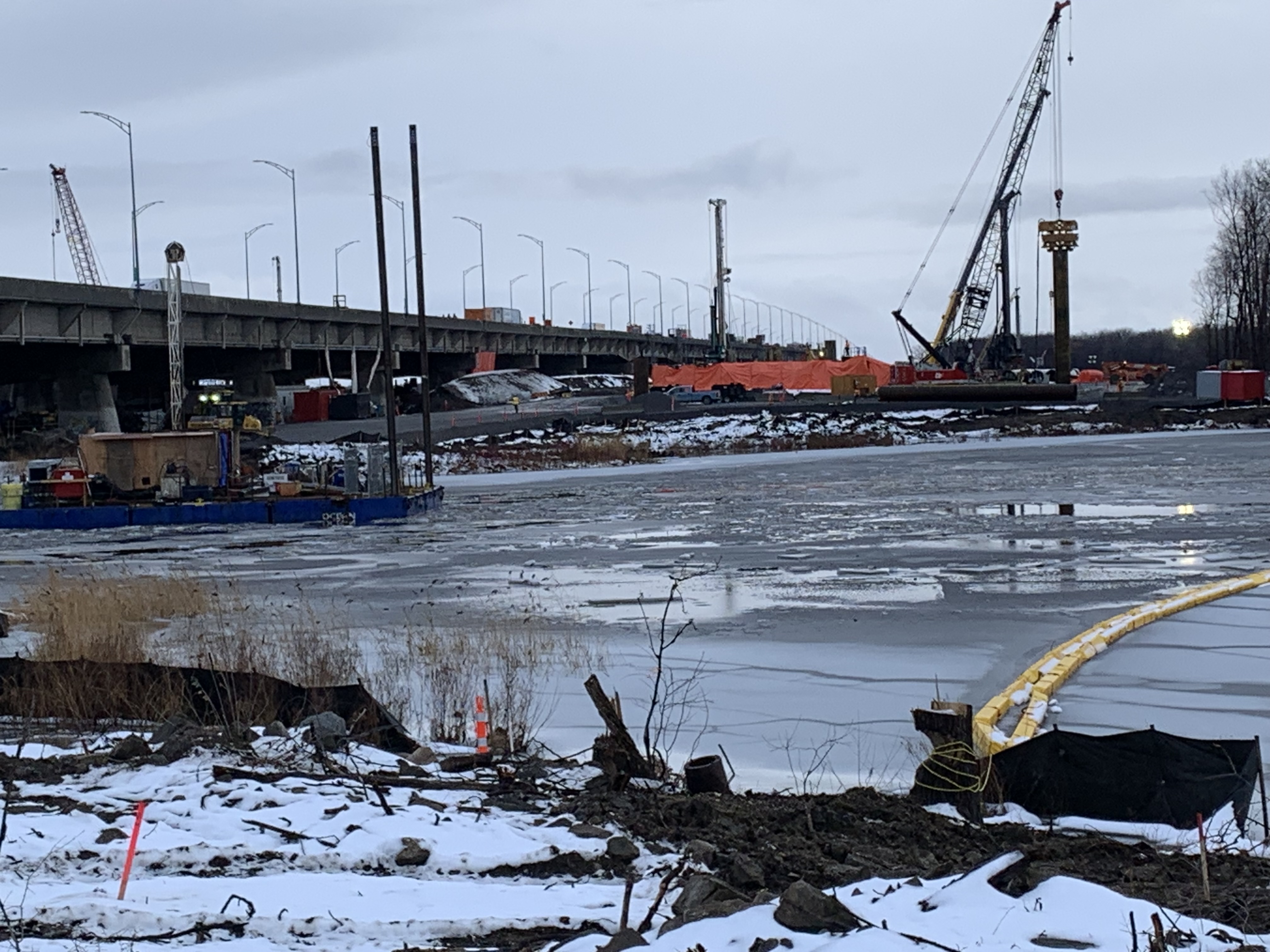 Потребителите на моста Île aux Tourtes имат нужда от известно време Новият е