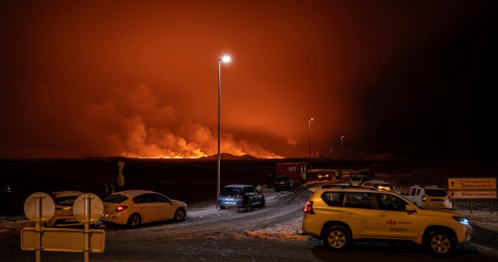 Лава от голямо вулканично изригване в Исландия изглежда се оттича