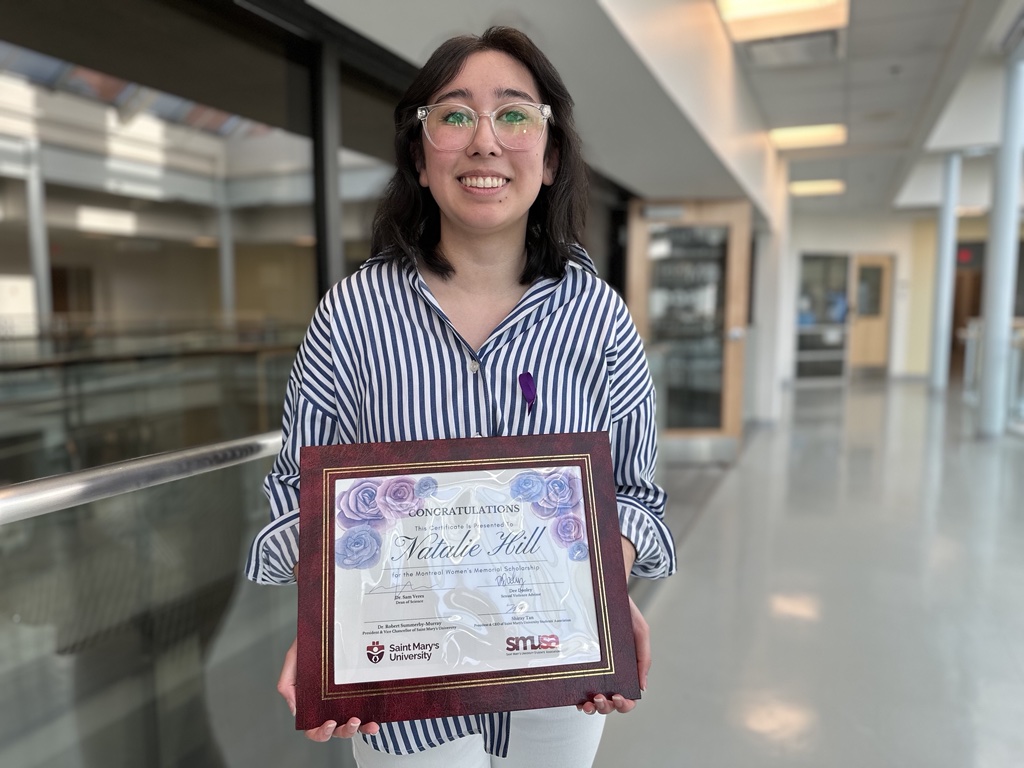 Natalie Hill is a second-year mechanical engineering student at Saint Mary’s University.