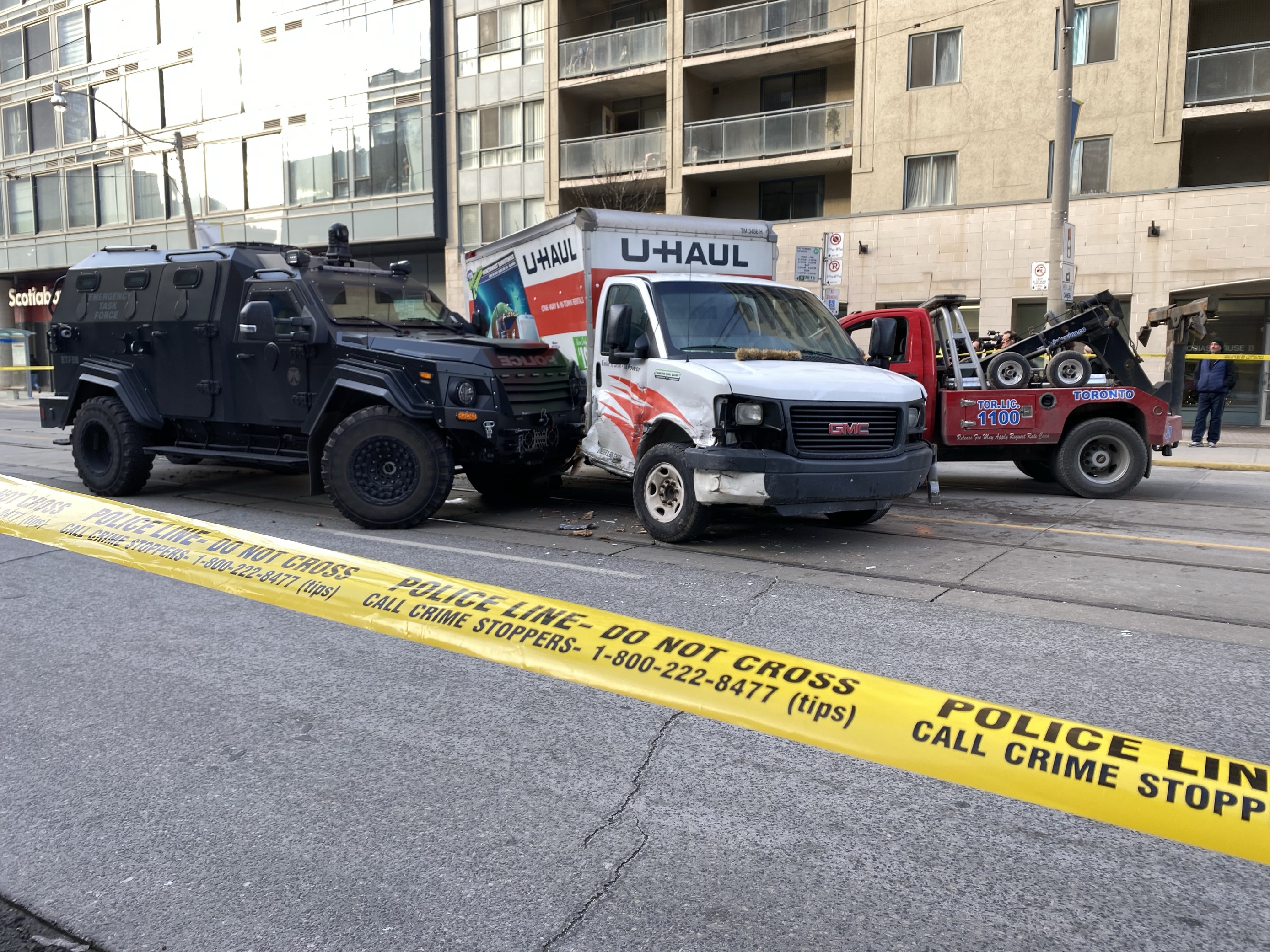 Шофьорът на камиона е арестуван след преследване с участието на